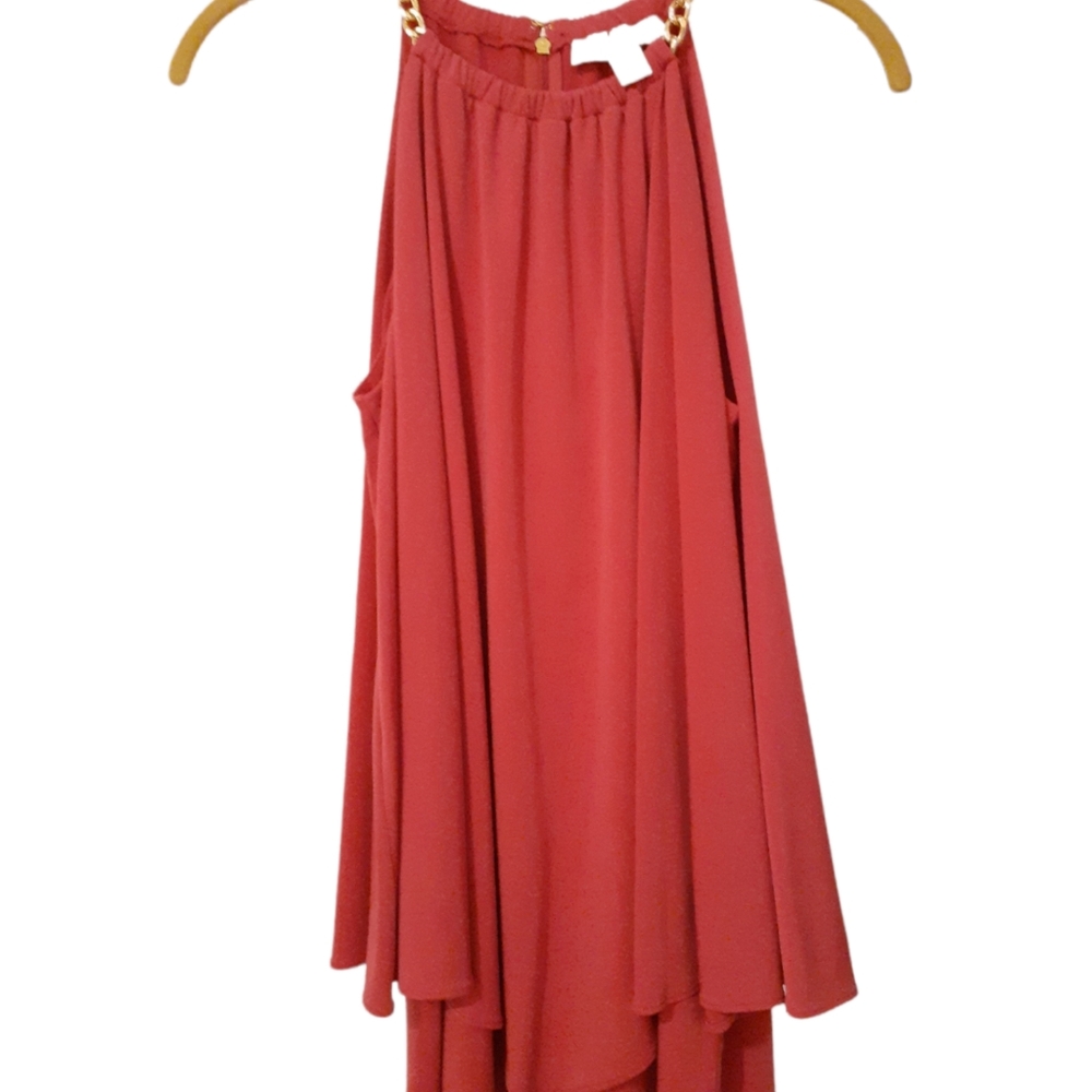 Michael Kors, Lg., Pink magenta, Swing top w/ beautiful gold chain for straps.
